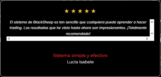 Black Sheep Academy trading opiniones