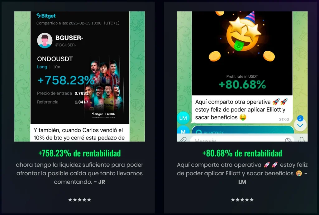 Opiniones alumnos Elliott Traders