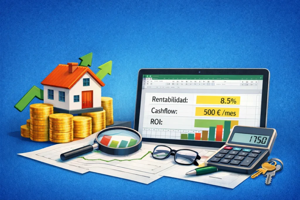 calculadora de rentabilidad inmobiliaria excel